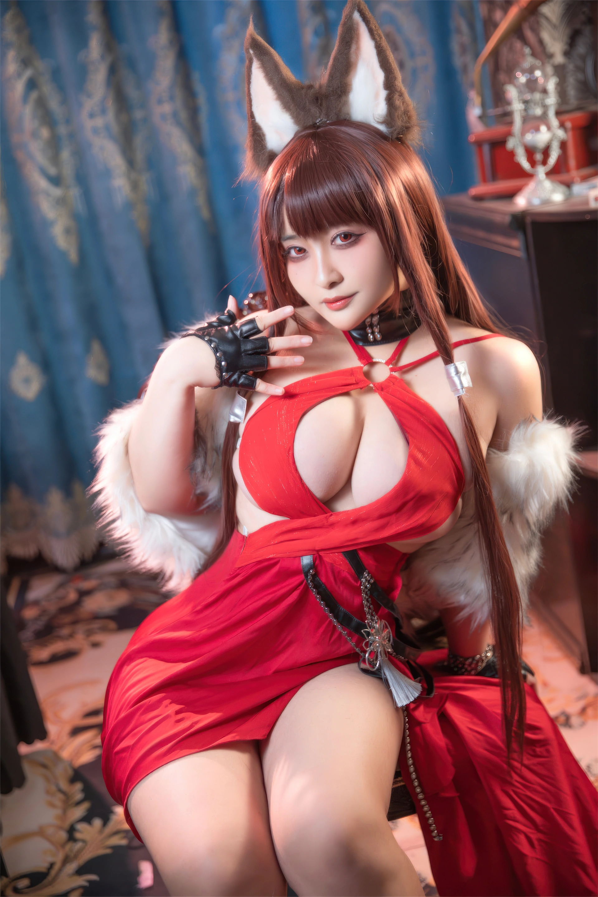 洛璃 LoLiSAMA – NO.081 碧蓝航线 赤城 礼服 2